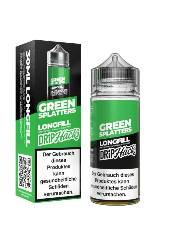 Green Splatters Longfill